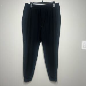 Old Navy Pants StretchTech Go H2O Joggers Women's M Black Quick Dry Drawstring